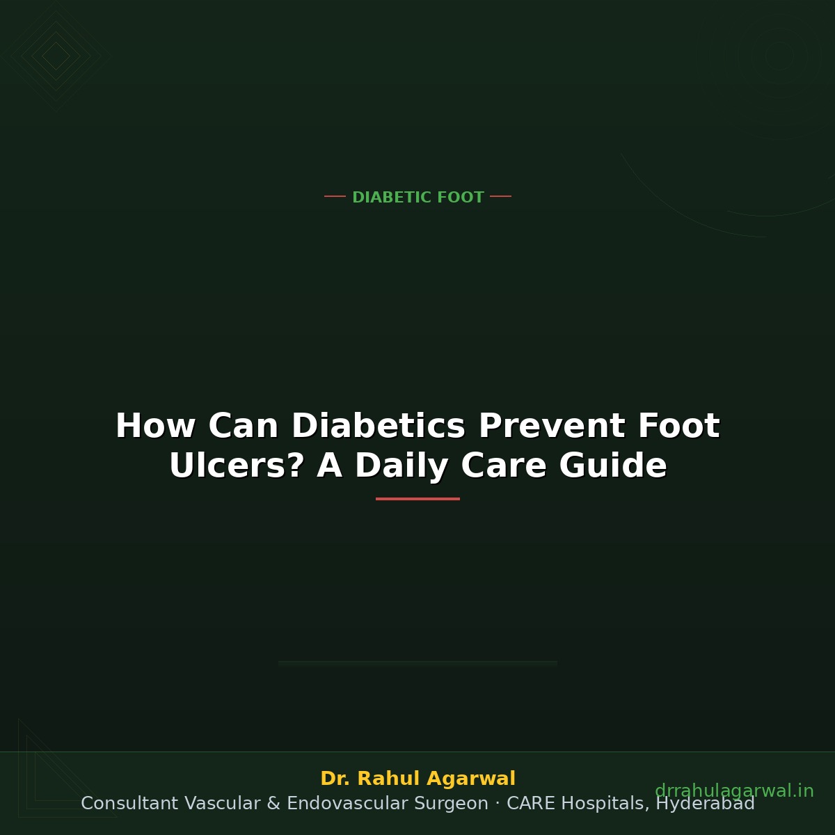 How Can Diabetics Prevent Foot Ulcers? A Daily Care Guide