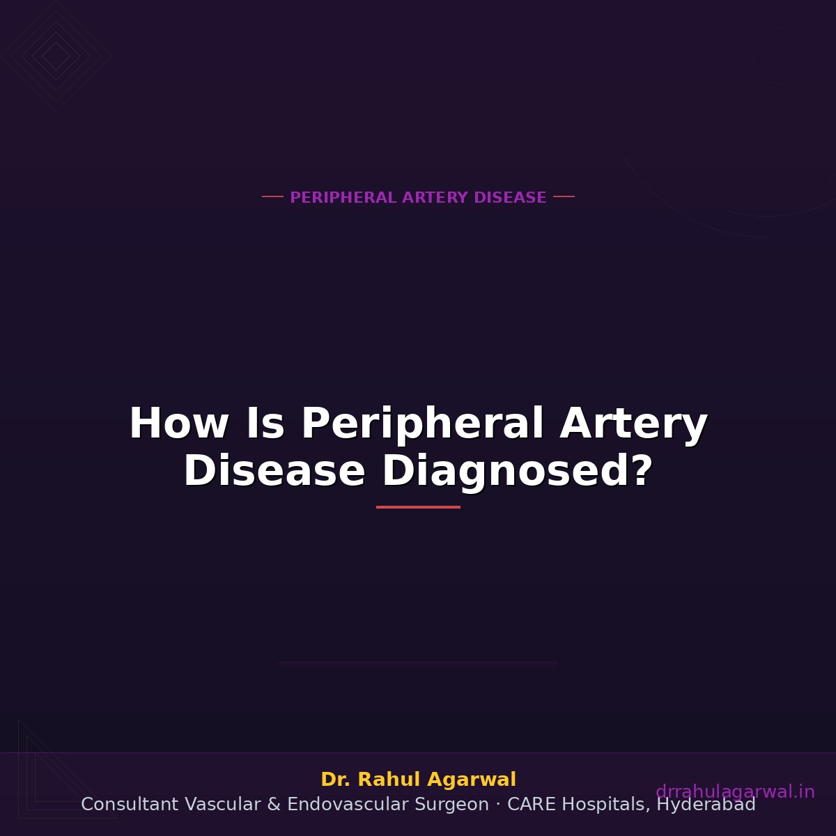 How Is Peripheral Artery Disease Diagnosed?